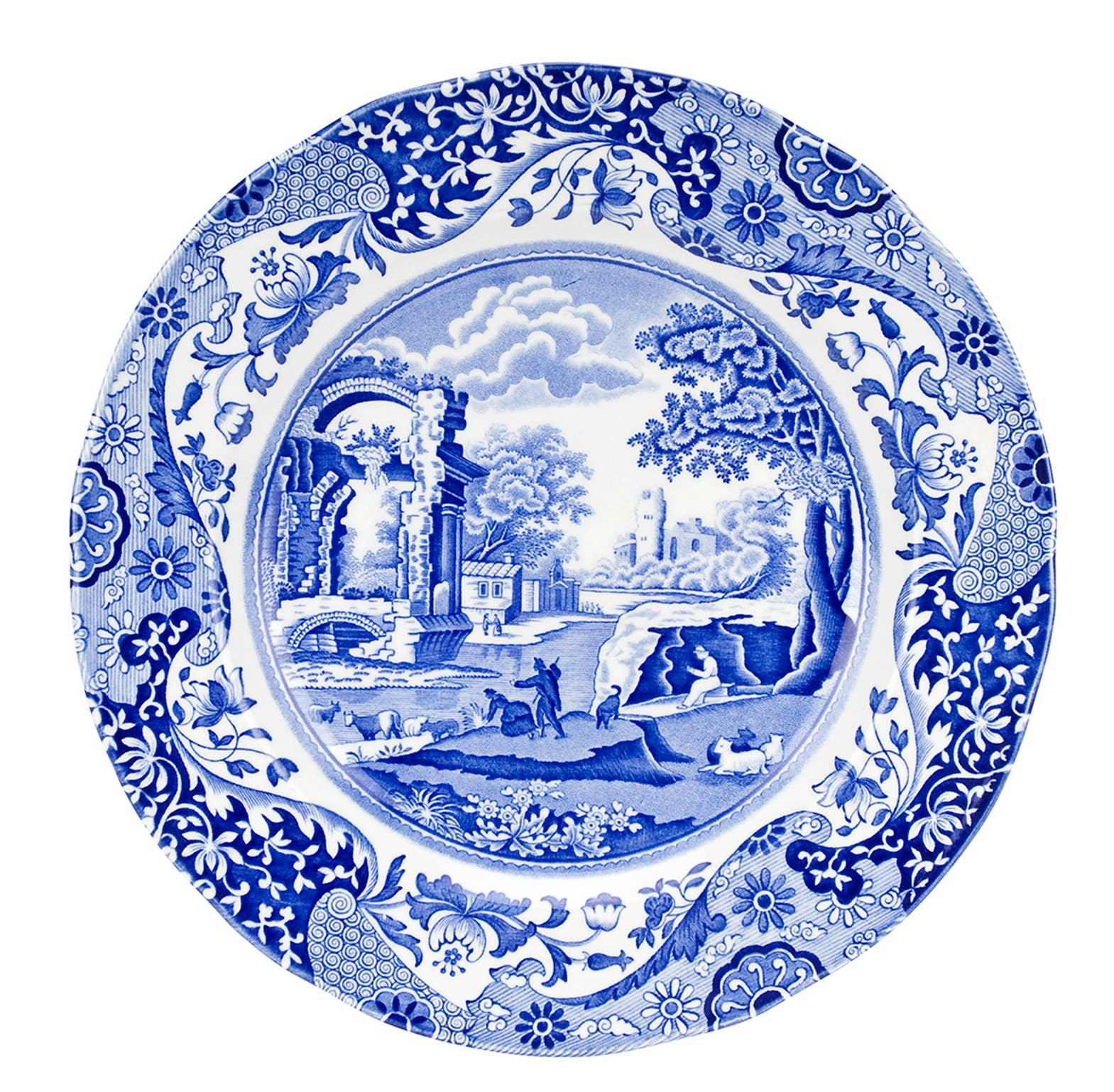 Spode Blue Italian Dinner Plate 10.5"