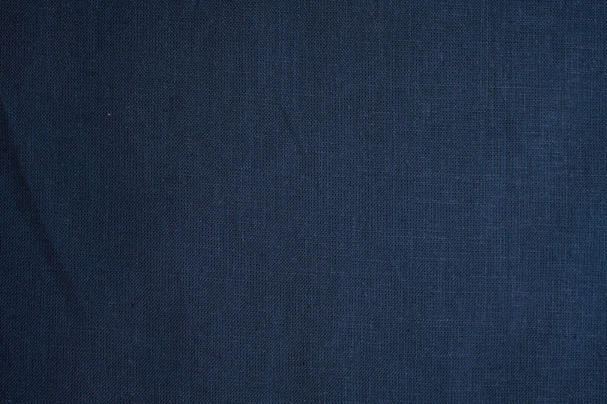 Midnight Blue Linen