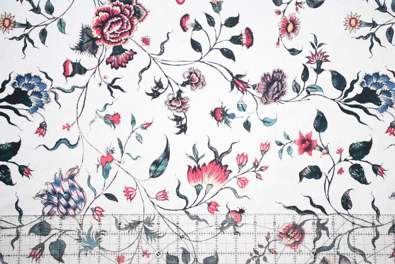 Palace Bloom Reproduction Fabric