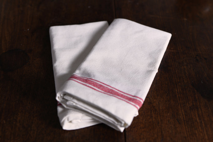 Cotton Woven Hand Towel Red Samson Historical