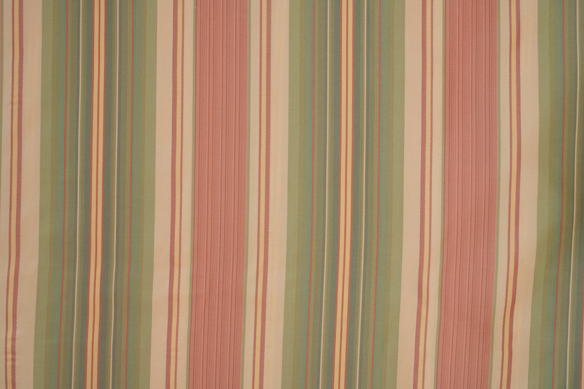 Watermelon Stripe Silk