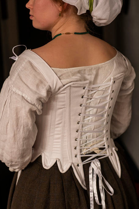 Regency Stays, Renaissance Corset Bodice in ANY FABRIC Victorian