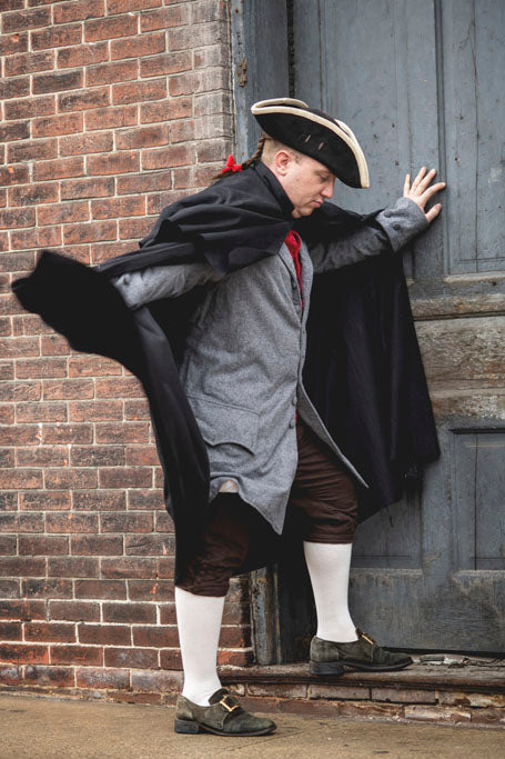 Mens victorian cape on sale coat