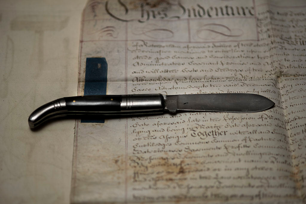 Gentlemen's Pocket Knife - Horn - Samson Historical