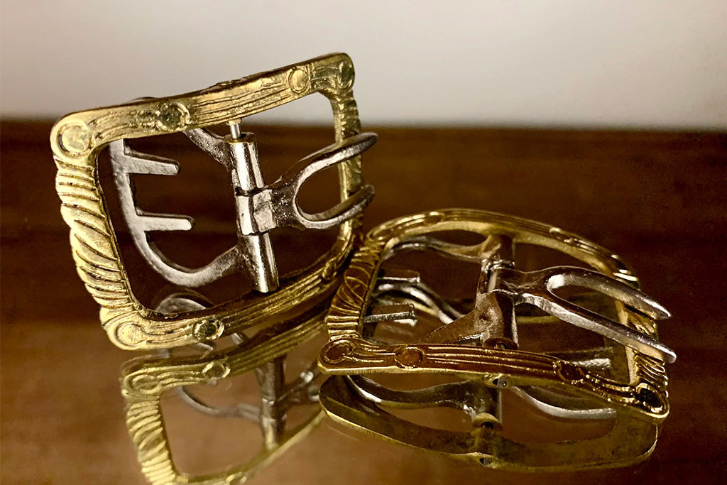 Gold shop shoe buckles