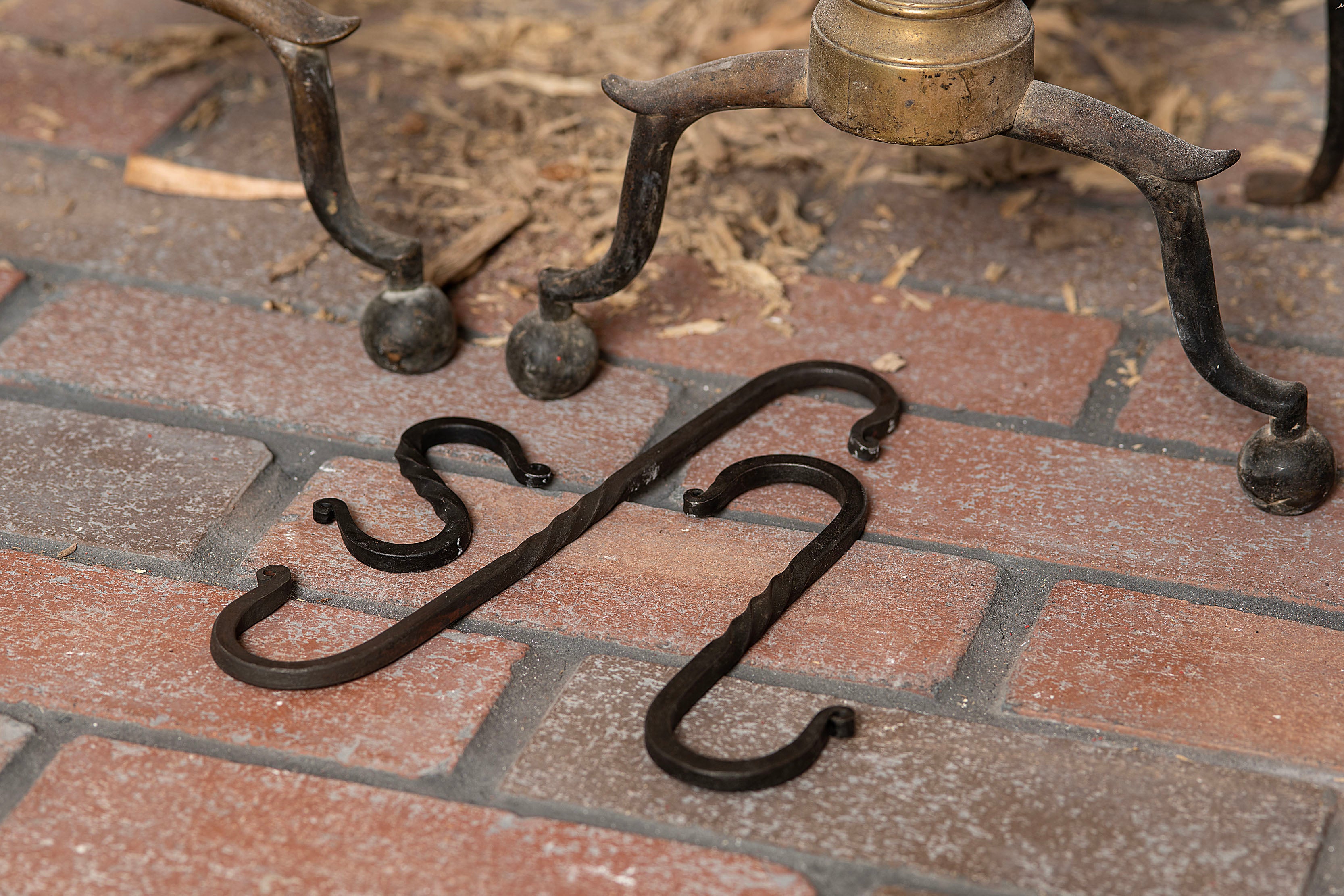 Large Hand Forged S Hook, Kitchen Hooks, Forged in the UK 