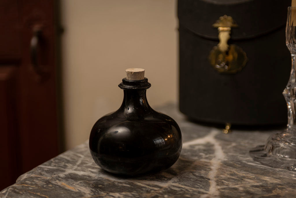 Dark Green Wine Bottle - Samson Historical